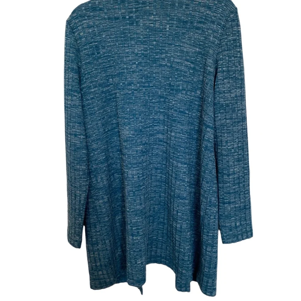Northern Reflections Cardigan, Teal Blue, Size XL - Picture 2 of 6